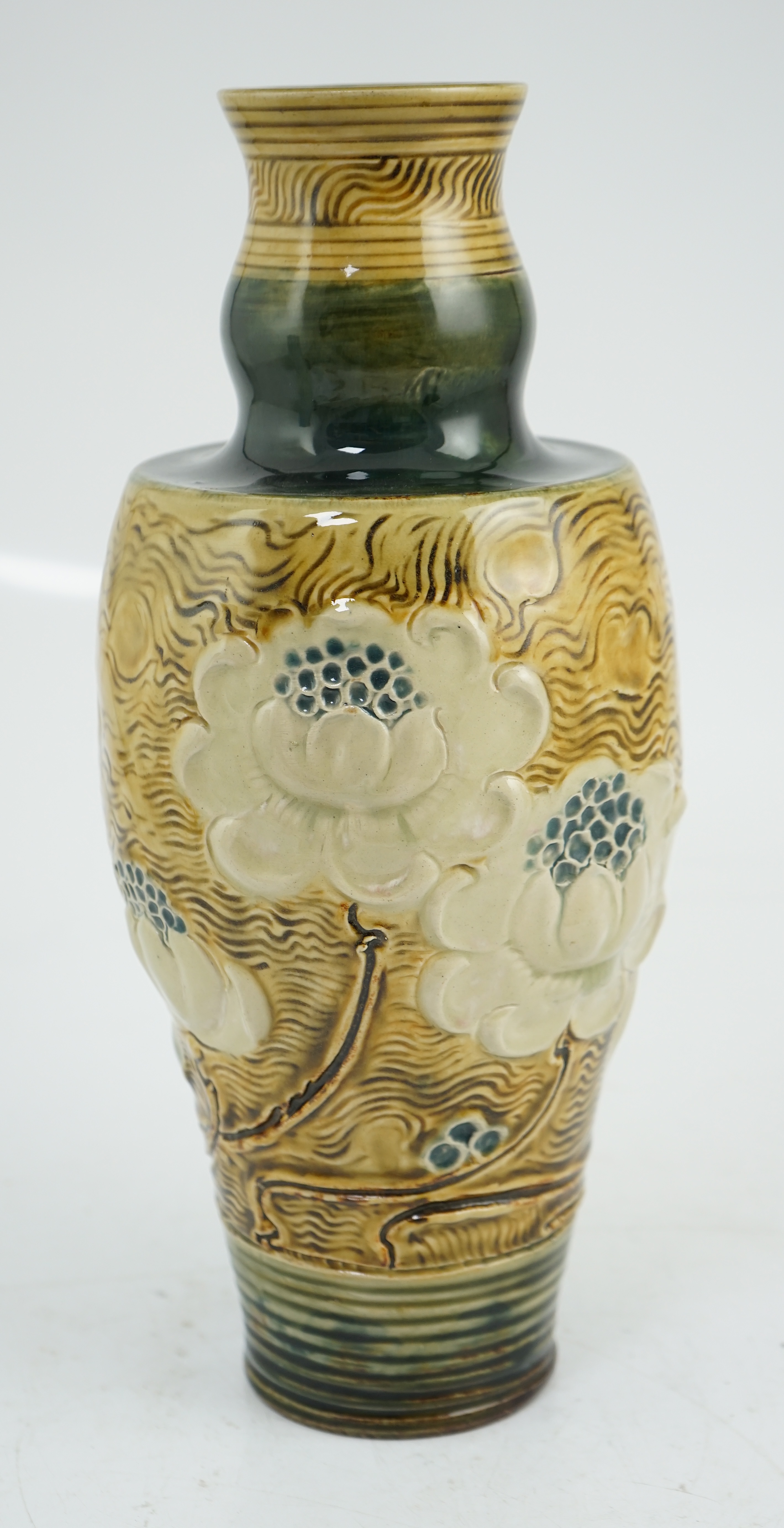 Francis Pope for Doulton Lambeth, a stoneware vase